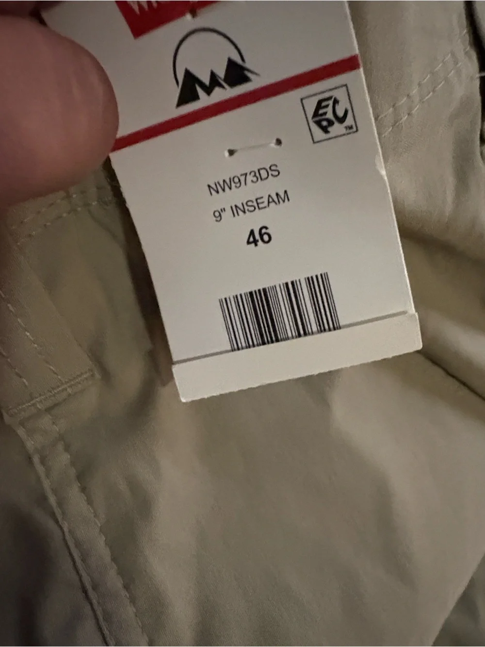 Wrangler Men's Khaki Outdoor Shorts